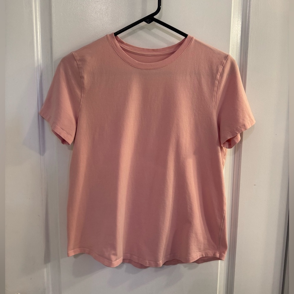 Lululemon Love Crew T-Shirt Pink Clay
